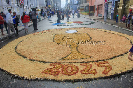 Procissão de corpus Christi em Maceió