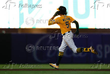 MLB: Houston Astros at Athletics