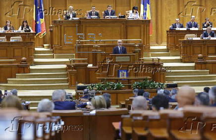 Parliament holds confidence vote for Romania's prime minister-designate and his cabinet
