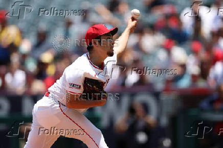 MLB: Boston Red Sox at Los Angeles Angels