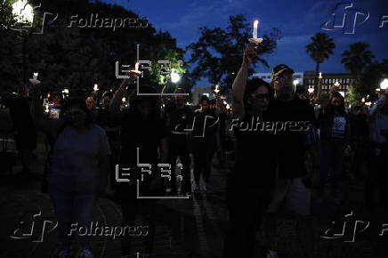 Vigil for Texas flood victims