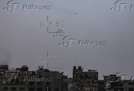 Humanitarian aid airdropped into Gaza
