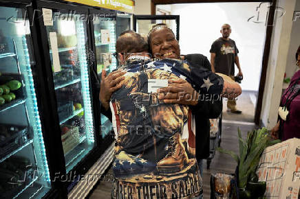 Food pantry is busy, weeks into the continuing U.S. government shutdown, in Fountain