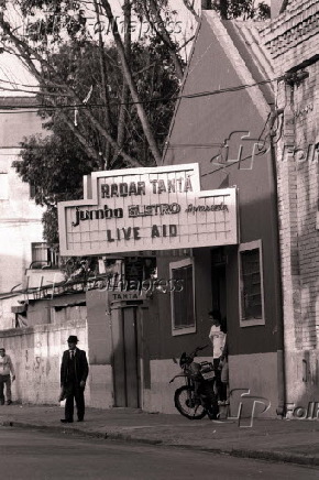 1985Fachada da danceteria Radar Tantã,