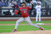 MLB: Arizona Diamondbacks at New York Mets