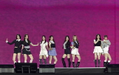 K-pop groups perfrom at the 2025 Seoul Spring Festa