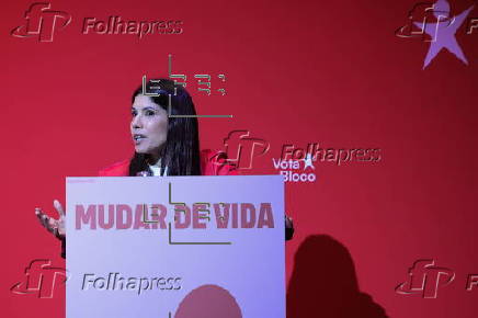 Legislative/BE: 2025: Mariana Mortagua in Almada