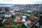 Tornado afecta la ciudad de Puerto Varas