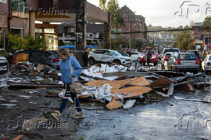Tornado afecta la ciudad de Puerto Varas