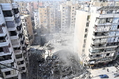 Israel carries out renewed airstrikes on southern Beirut neighborhood