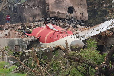 Air India plane with over 240 on board crashes after take-off in Ahmedabad