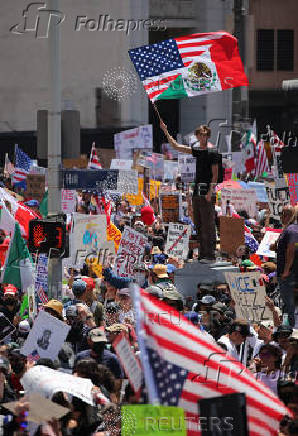 No Kings protest in Los Angeles