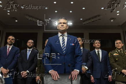 US defense secretary testifies before Senate on DOD budget