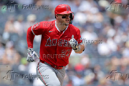 MLB: Los Angeles Angels at New York Yankees