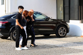 Funeral of Liverpool's Portuguese soccer player Diogo Jota and his brother Andre Silva, who died in a car crash near Zamora, Spain