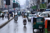 Monsoon rainfall in Peshawar