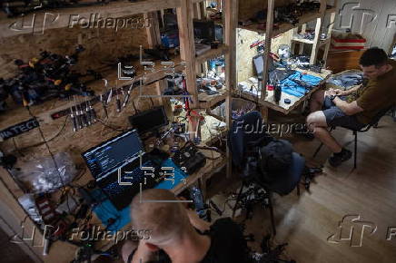 Lyubart Brigade's drone facility near Donetsk frontline