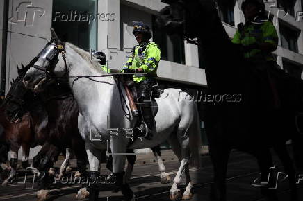 Britain First group hold 'March for Remigration' in Manchester