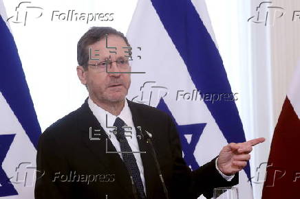 Israeli President Isaac Herzog visits Latvia