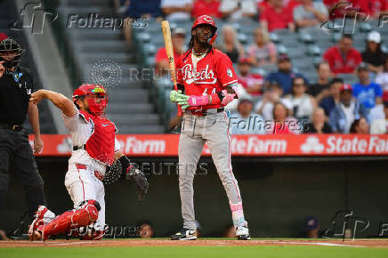 MLB: Cincinnati Reds at Los Angeles Angels