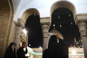 Death anniversary of Imam Ali and Laylat al-Qadr during the holy month of Ramadan, at the shrine of Abdol-Azim in Tehran
