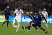UEFA Europa League quarter-finals - Olympique Lyon vs Manchester United