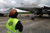 The French Navy's Landivisiau Air Base in Saint-Servais