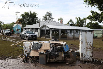 Aftermath of flooding in Croki