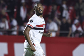 Partida entre são paulo e talleres pela copa libertadores 2025.