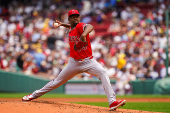 MLB: Los Angeles Angels at Boston Red Sox