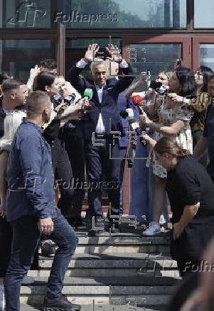 Former presidential candidate Calin Georgescu appears at hearing in Bucharest
