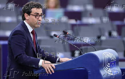 European Parliament session in Strasbourg