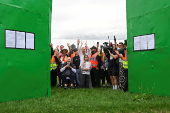 Glastonbury Festival in Britain