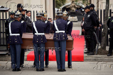 Funeral of Colombian Senator Miguel Uribe Turbay, in Bogota