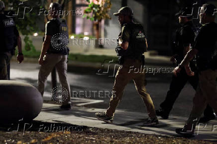 U.S. President Trump deploys the National Guard and federalizes the Metropolitan Police Department, in Washington