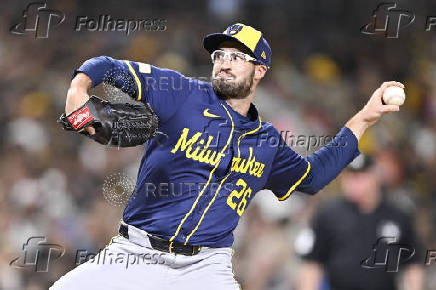 MLB: Milwaukee Brewers at San Diego Padres