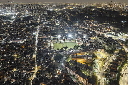 Favela de Paraisópolis, na zona sul de São Paulo