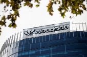 Woodside Energy's headquarters is pictured in Perth