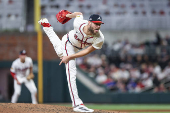MLB: Cincinnati Reds at Atlanta Braves