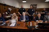 Harvey Weinstein appears in court for sexual misconduct retrial