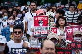 Anti-child abuse protest in Taipei