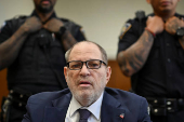 Weinstein appears at Manhattan Criminal Court for his rape and sexual assault trial in New York City