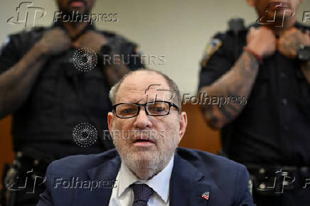 Weinstein appears at Manhattan Criminal Court for his rape and sexual assault trial in New York City