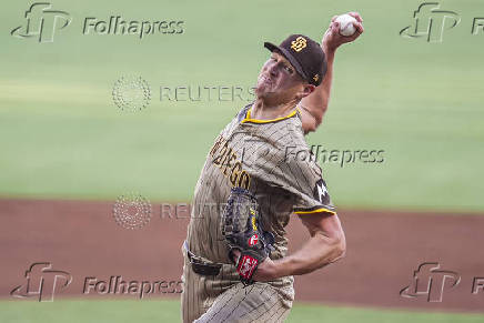 MLB: San Diego Padres at Atlanta Braves