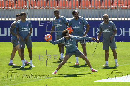 Entrenamiento del Atlético de Madrid