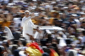 Pope Leo attends his weekly general audience