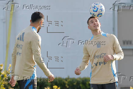 Entrenamiento selección argentina de fútbol