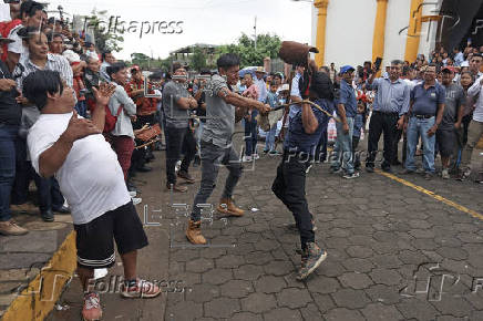 Baile de 'Los Chinegros' en San Juan de Oriente