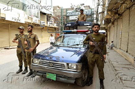 Muharram mourning procession in Pakistan