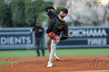 MLB: Arizona Diamondbacks at Los Angeles Angels